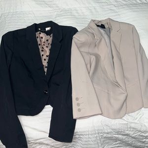 2 x h&m blazers